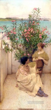  novia Pintura - El cortejo romántico de Sir Lawrence Alma Tadema